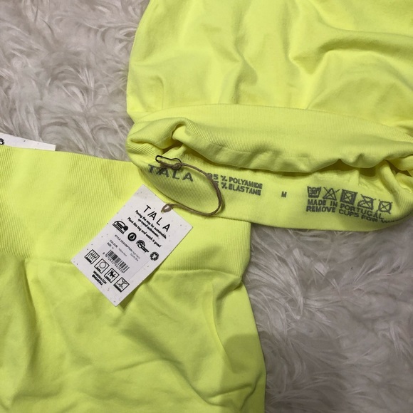 TALA Mina Bra Neon Yellow - Picture 6 of 8